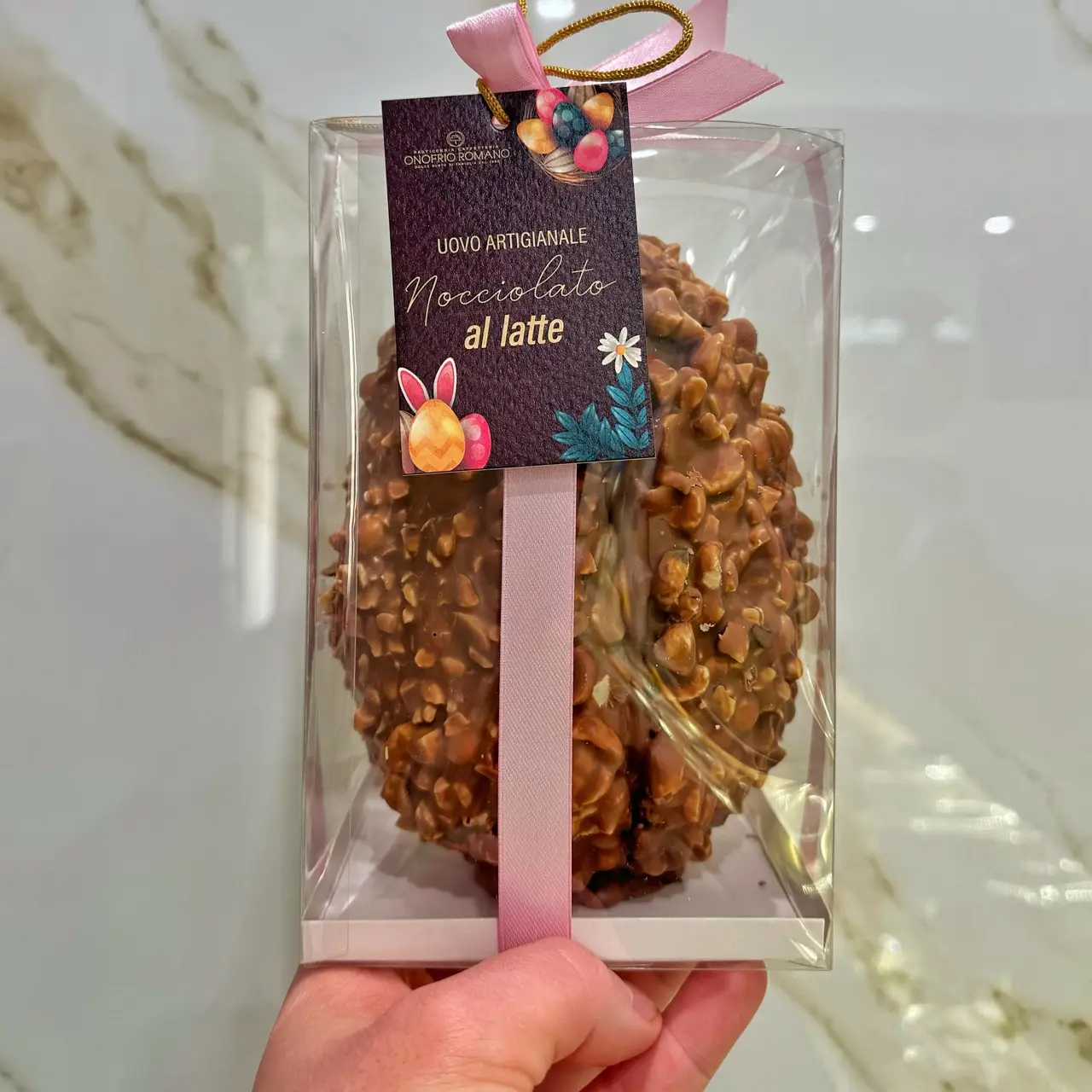 NOCCIOLATO AL LATTE - UOVA DI CIOCCOLATO